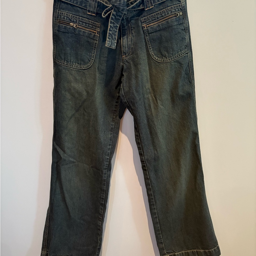 Vintage Old Navy Relaxed Fit Dark Blue Jeans